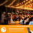 27ft 25-Bulb Solar-Powered Outdoor Globe String Lights, Shatterproof, Warm White, Dusk to Dawn