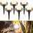 Luna LED Landscape Light, 4.5W Low Voltage Pathway Lights, 12-24V AC/DC, IP65 Waterproof, UL Listed-108987641