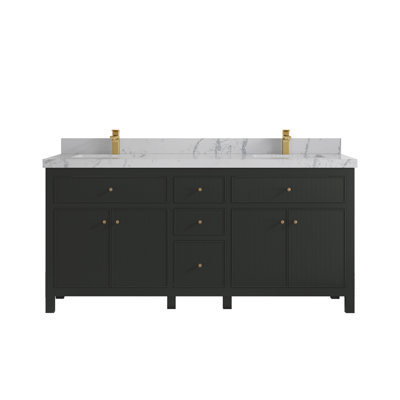 Ensemble de meuble-lavabo double 72 po Sonoma