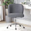 Chaise de bureau en polyester Artesha l 23,62 po-87829442-87829447
