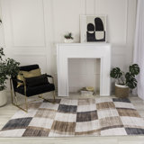 Rectangle Kentyn Area Rug with Non-Slip Backing