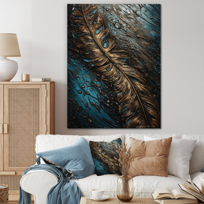" Gold Feather Glamour III "