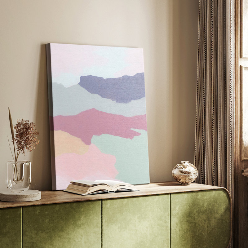 Desert Prism I - galerie sur mesure tendue Cavas, H 27 po x l 18 po