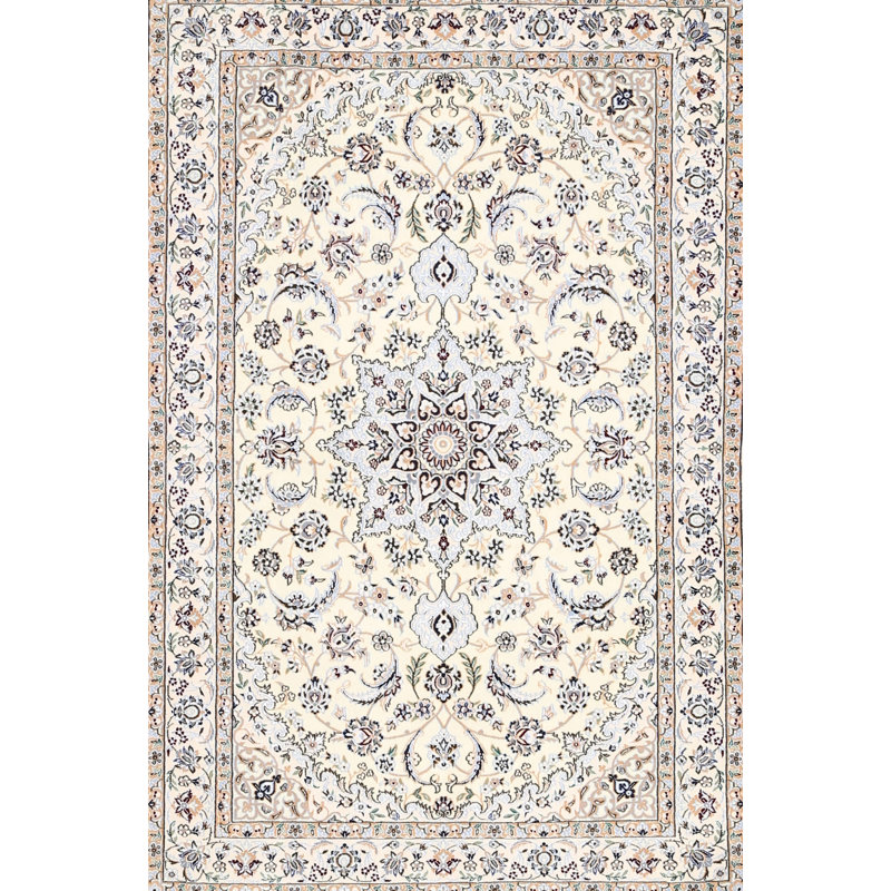 Wool Oriental Indoor Rug, Rectangle 5' x 8'