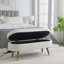 Banc de rangement avec repose-pieds Boucle-1947651473
