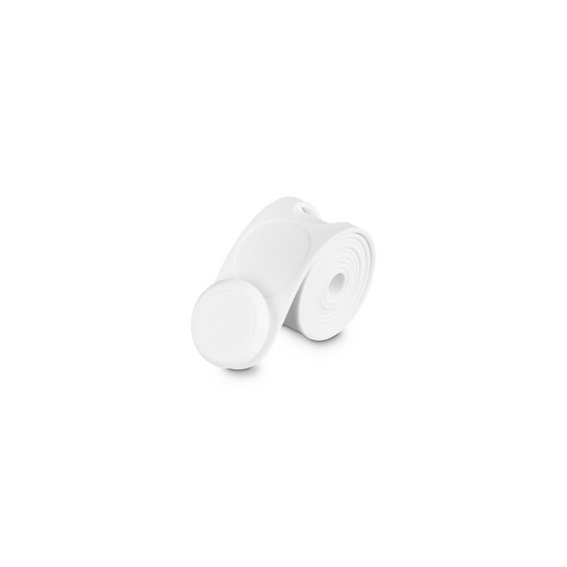 Le Creuset Silicone Travel Latch, Oyster, White