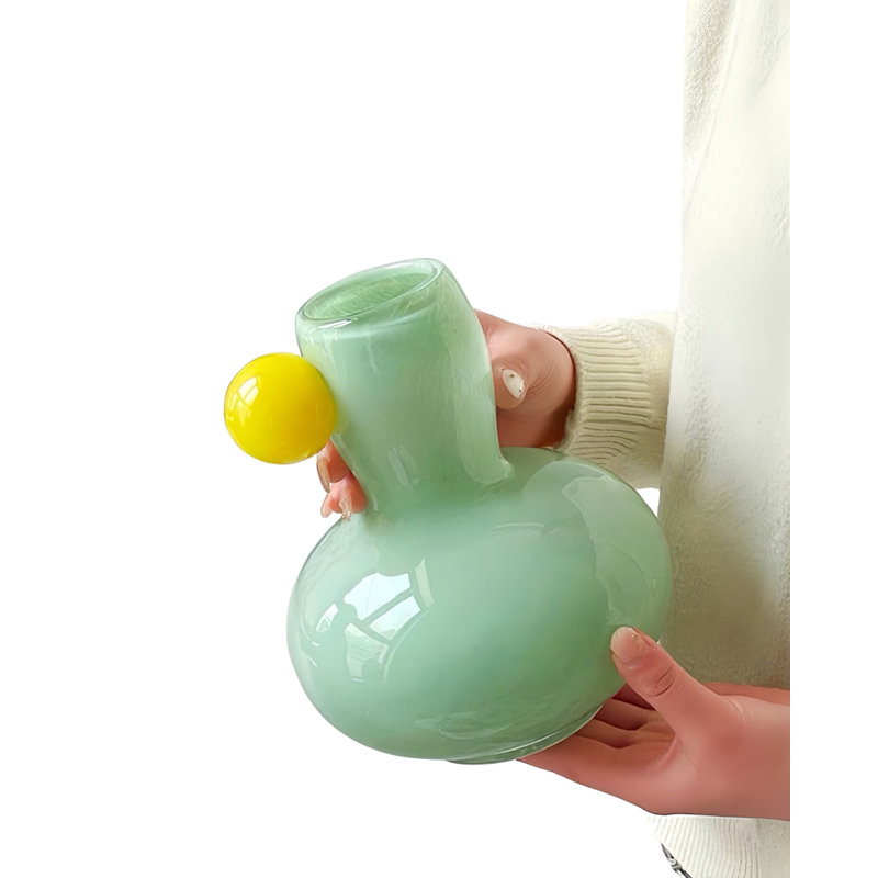 Vase Jelly Bean, Vert