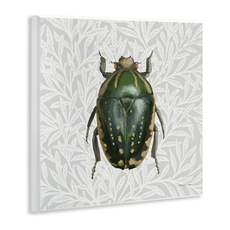 «Beetle with Botanical Motif» par Danhui Nai