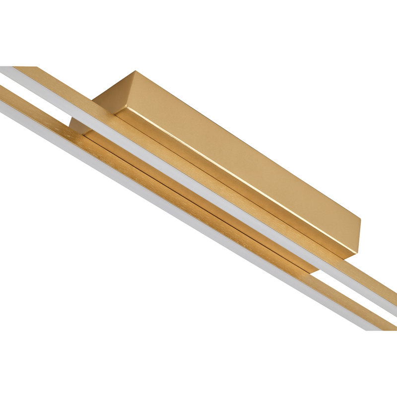 Designer Metal Kitchen LED 89Cm Ceiling Light Fitting By , Brushed Gold