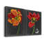 «Midnight Tulip I», ensemble de 2 reproductions d'art sur toile tendue-765430086