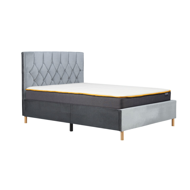 Disney Occasional Chairs Upholstered Bed, Kingsize (5'), Grey