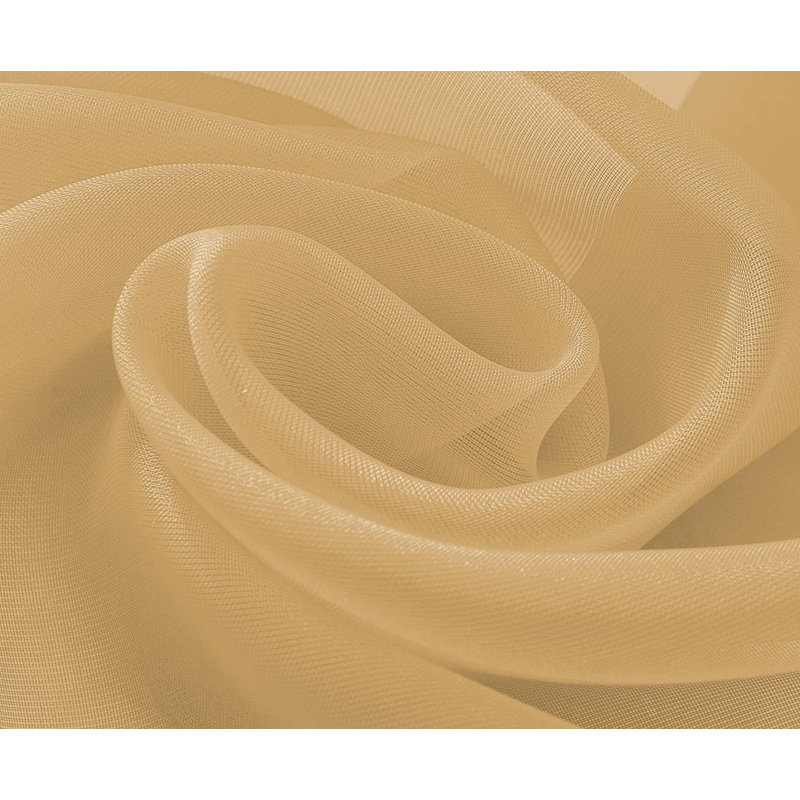 Brannon Sheer Window Scarf, Coffee