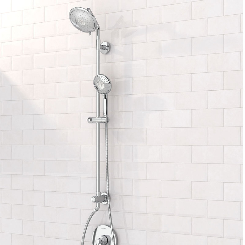 Système de douche complet à contrôle de température à 4 fonctions de 1,8 gallon par minute avec système FloWise Spectra Versa 36 pouces
