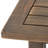 Gray Finish Wood Accent Table - 19.55 Inches In Height, 14.71 Depth, 18.44 Width For Outdoor Relax-1623064458