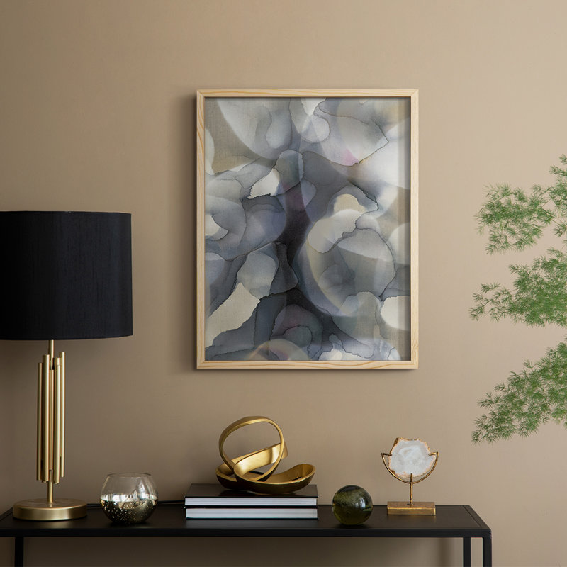 Heavy Weather Framed Print - Solid Wood