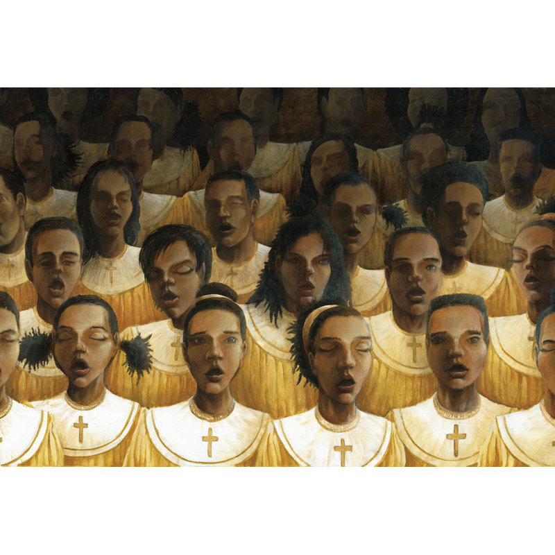 Gospel Choir - Wrapped Canvas Art Prints, 30cm H x 46cm W x 3.8cm D