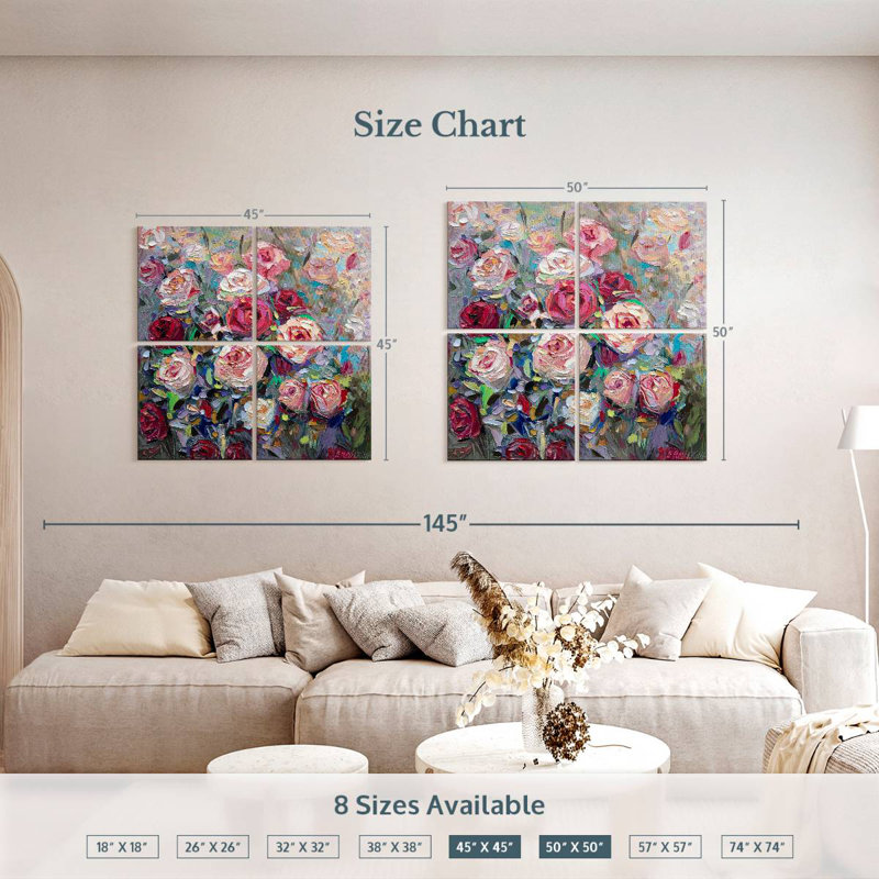 Harnek roses en fleurs