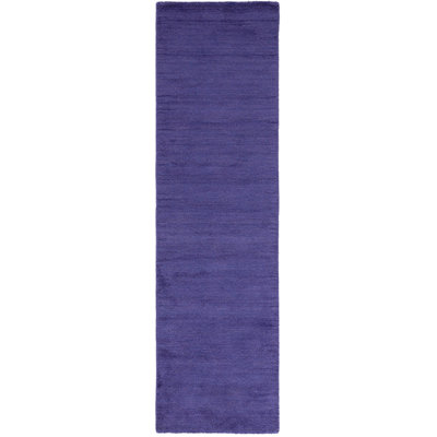 Frann Hand Tufted Wool Solid Color Rug