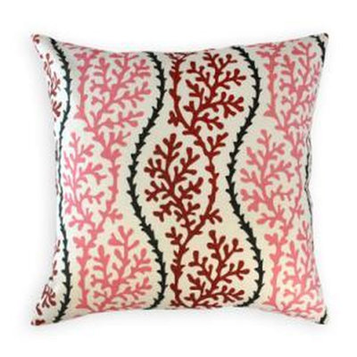 Green And Black Patterned Cushion