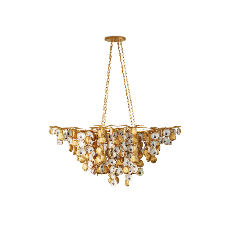 Lucullan 14 - Light Wrought Iron Chandelier