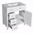 Storage Bathroom Vanity with Ceramic Sink-1305131946