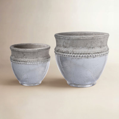 Felicia  Handmade Ceramic Pot Planter - Set of 2