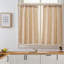 Rideau semi-transparent en polyester 2 panneaux Boho-1124002915