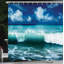 Ensemble de rideau de douche et crochets Ocean-44247406