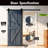 80'' 5-IN-1 Design Colour Solid Pine Wood Unassembled Door Only-91077916-91077904
