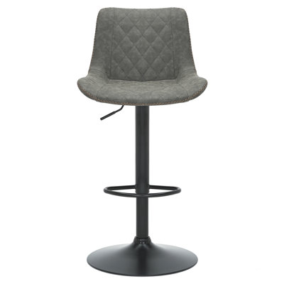 Swivel Upholstered Bar Stool