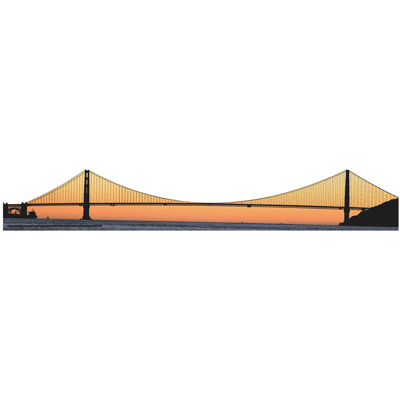 Pont debout Golden Gate