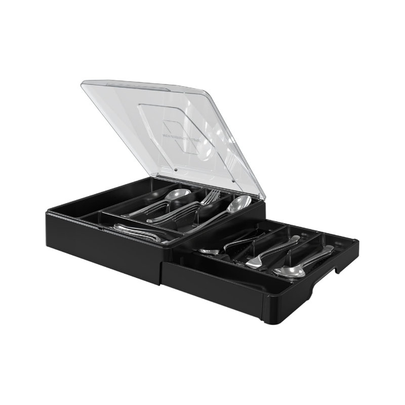 MforStyle Universal Knife Block, Black