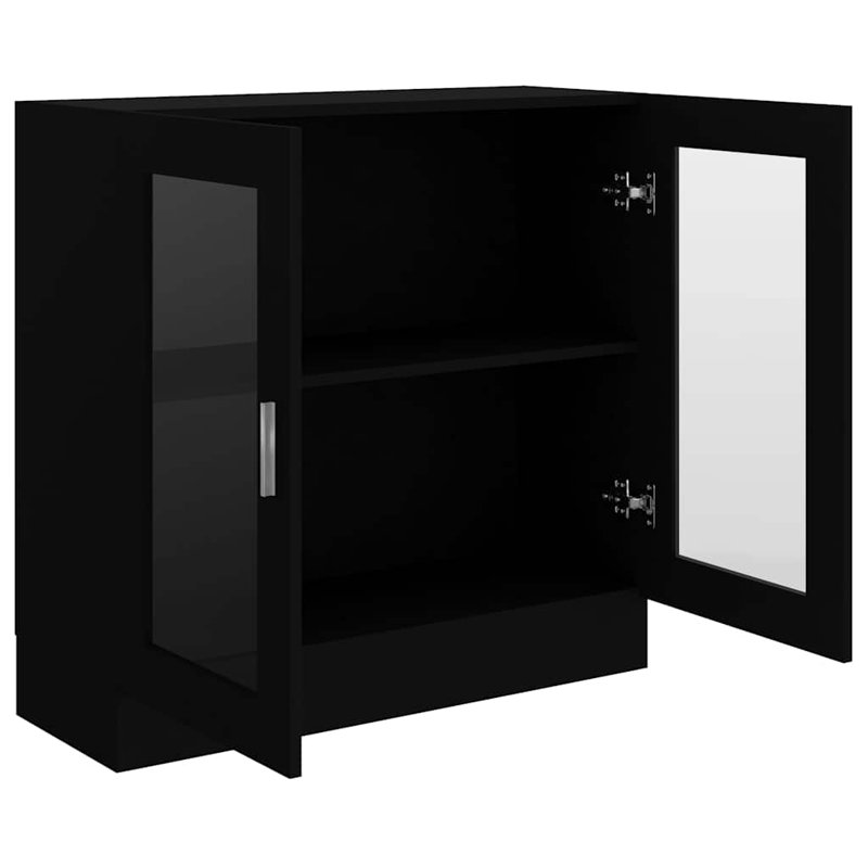 Avriel 2 -Door 1 -Shelf, Black