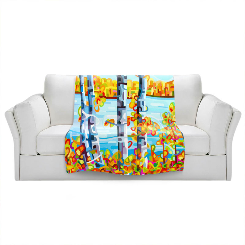  Couverture Lake Birch, 68 po x 80 po