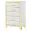 Commode moderne à 5 tiroirs
