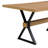 X-Shaped Legs Dining Table