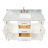 49'' Single Bathroom Vanity with Carrara Marble Top-87111502