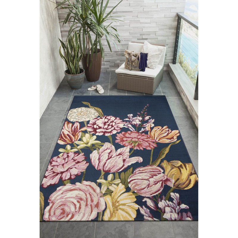 Tapis intérieur / extérieur Joub Hallo Holland, Rectangle 3 pi 3 po x 4 pi 11 po