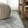 Reider Modern Abstract Gray/Turquoise Rug