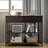 3 Tier Rustic Industrial 100Cm Console Table with Storage Drawers and Shelf, Entryway Furniture