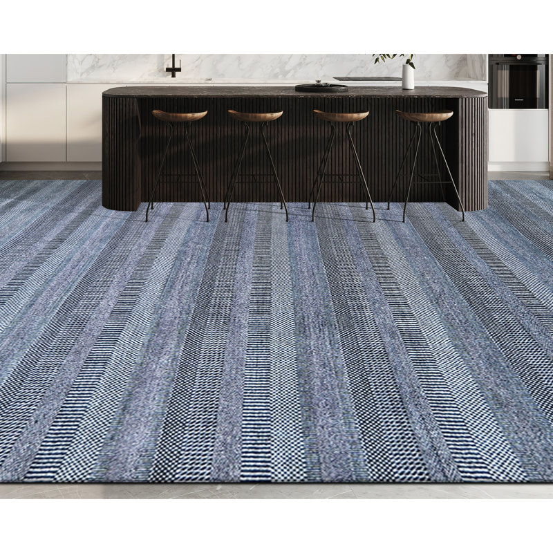 Striped Area Rug, Rectangle 10' x 14'