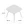 Elzada Glass Top Dining Table