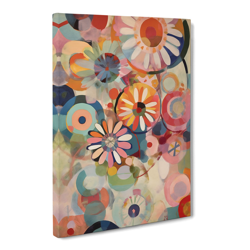Unique Flowers Vol.4 - Wrapped Canvas, 50cm H x 35cm W x 3cm D