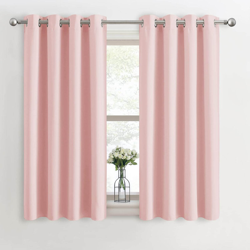 Blackout Curtain, Blush Pink
