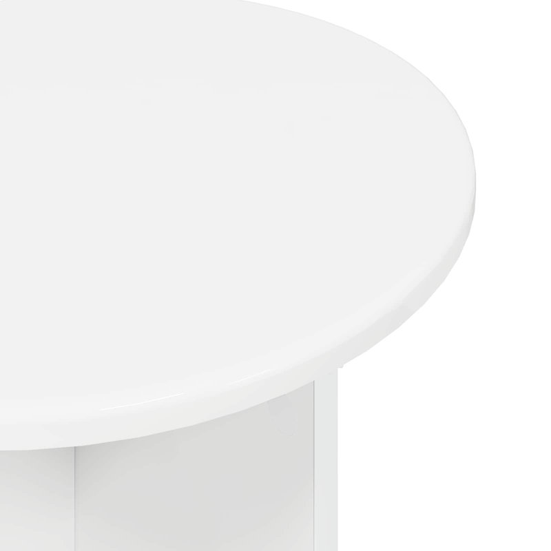 Nesting Tables, High Gloss White