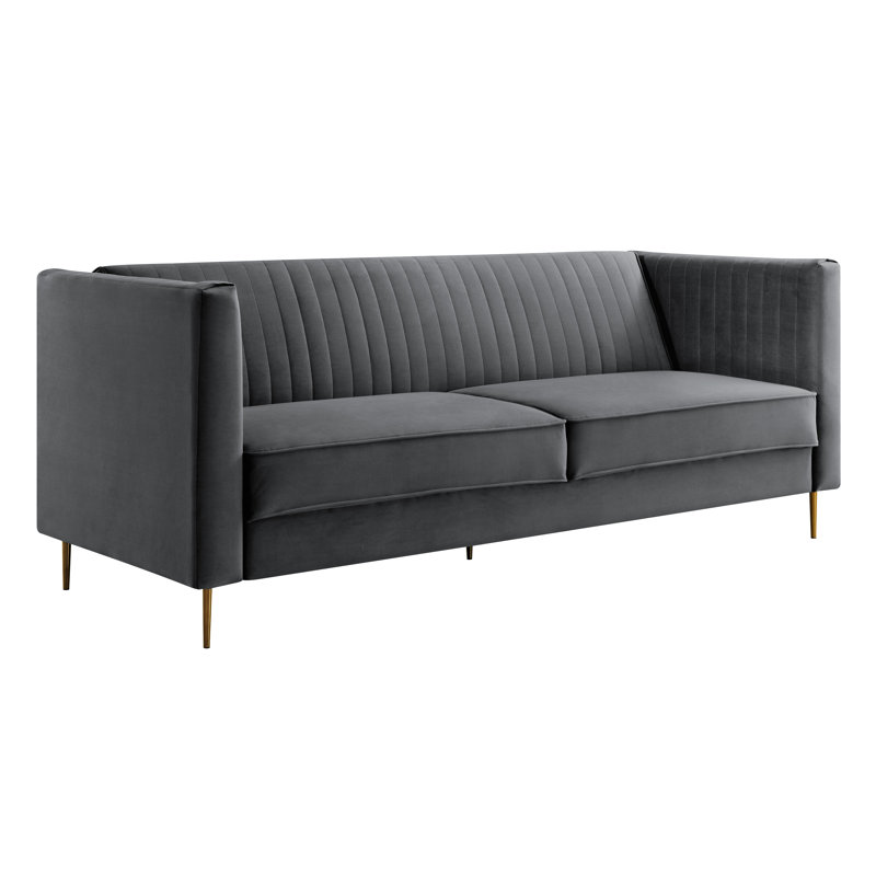 Augie 3 Seater Sofa Bed, Gray