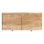 Coiffeuse en bois massif avec miroir Ava