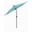 Parasol 9 pi avec motif clair + cyan-574790215