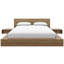 Ensemble de chambre à coucher avec lit plateforme 3 pièces Makoa-1273152012-1256774158