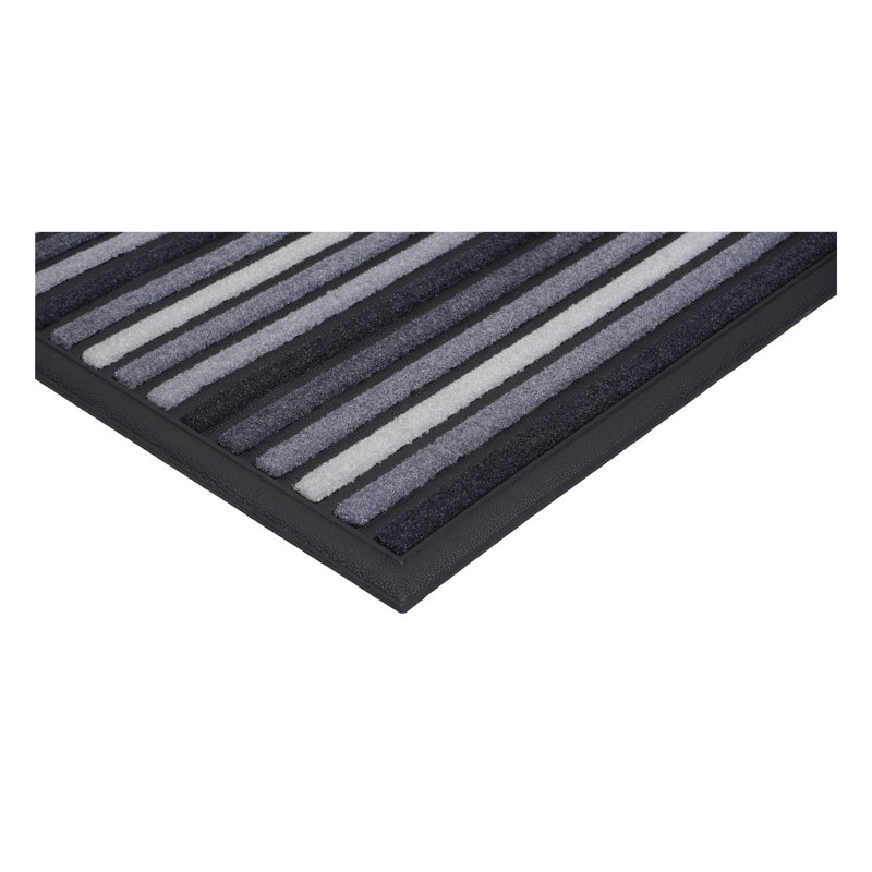 Tapis d'entrée extérieur antidérapant Chester Weave, L 18 po x L 39 po